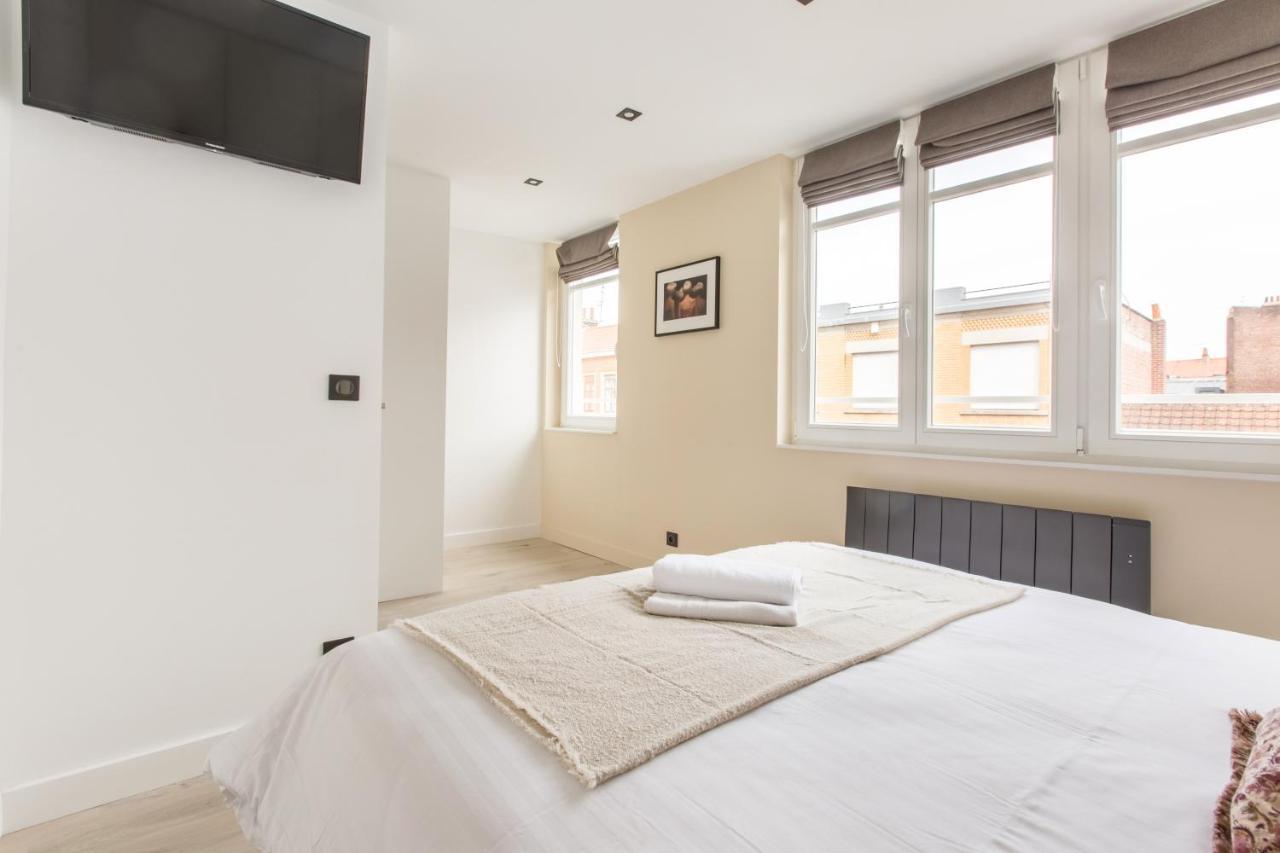 Appartement Spacieux Et Moderne 4 Chambres A 5Mn A Pieds Republique Lille Bagian luar foto